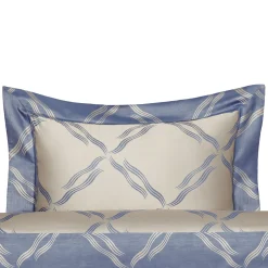 Verderoccia Tuffo Jacquard Argento Assisi US King Set di lenzuola