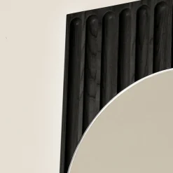 Dale Italia Tutto Sesto Specchio rettangolare in frassino nero