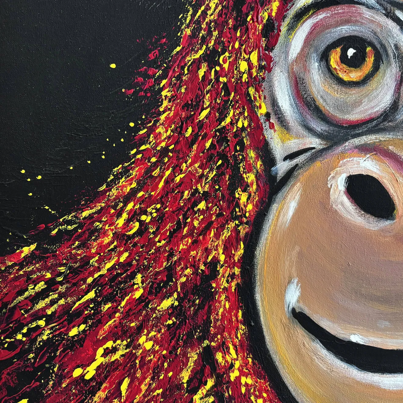 Daniele Nannini United Colors Pittura acrilica su tela