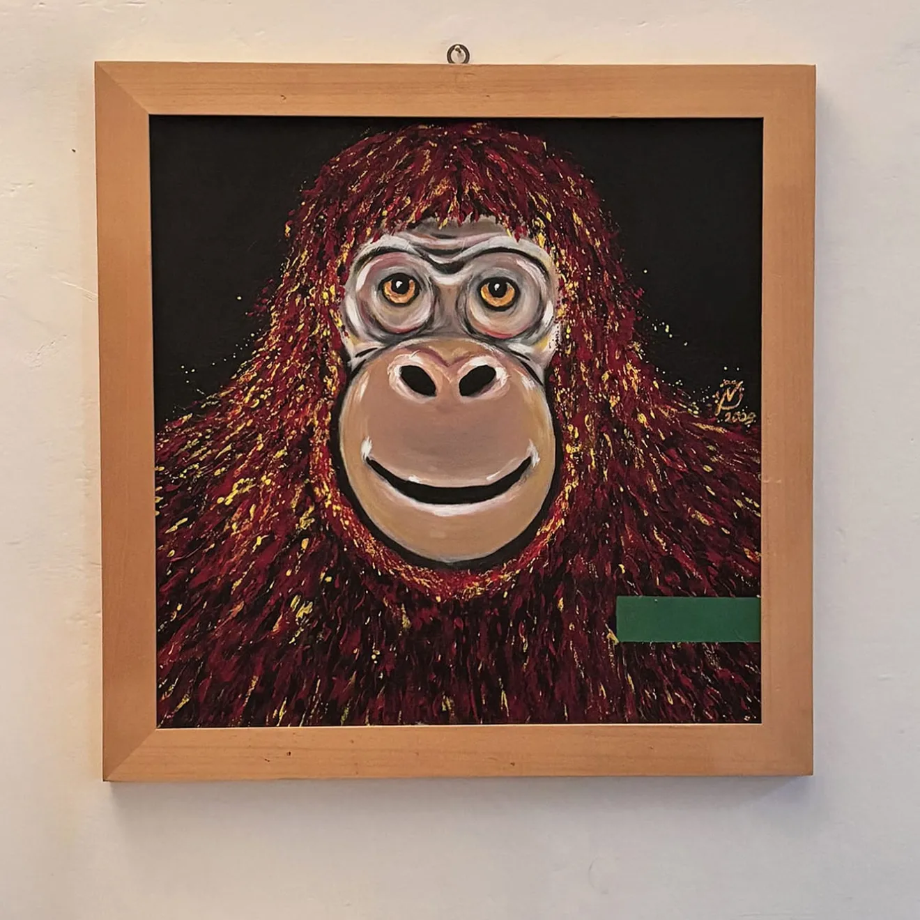 Daniele Nannini United Colors Pittura acrilica su tela