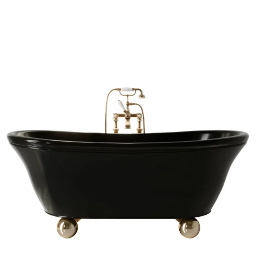 Devon&Devon Vasca da bagno Aurora Bijoux verniciata nera