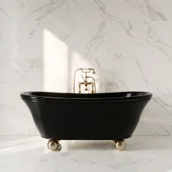 Devon&Devon Vasca da bagno Aurora Bijoux verniciata nera