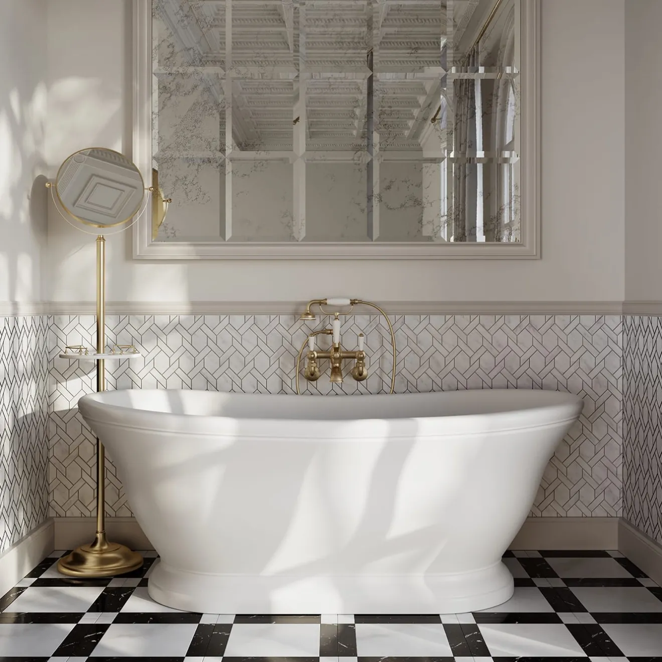 Devon&Devon Vasca da bagno Aurora White