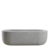 Veltha Outdoor Stone Design Vasca da bagno in peperino grigio acquamarina