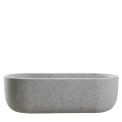 Veltha Outdoor Stone Design Vasca da bagno in peperino grigio acquamarina
