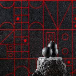 Lithea Vasi Etna #3 Set di 4 di Martinelli Venezia Studio