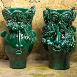 Patrizia Italiano Vasi Gli Sposi in Verde