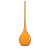 NasonMoretti Vaso a forma di goccia arancione Bolle