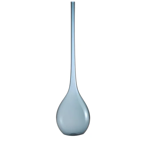 NasonMoretti Vaso a forma di goccia Bolle Air-Force Blue