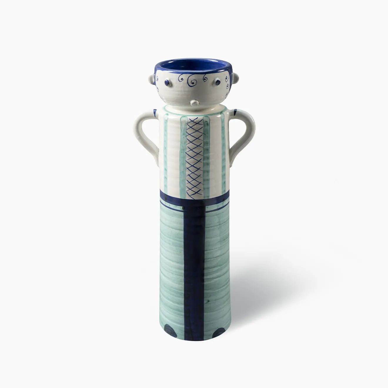 Bitossi Ceramiche Vaso a forma di uomo di Aldo Londi