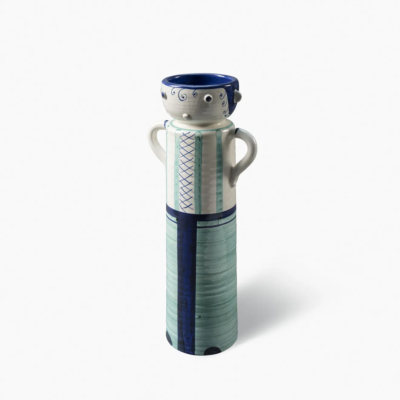 Bitossi Ceramiche Vaso a forma di uomo di Aldo Londi
