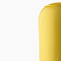 Bitossi Ceramiche Vaso alto giallo A con coperchio di Benjamin Hubert