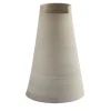 StudioNudo Vaso Alto in Argilla Sabbia Tagliata Light