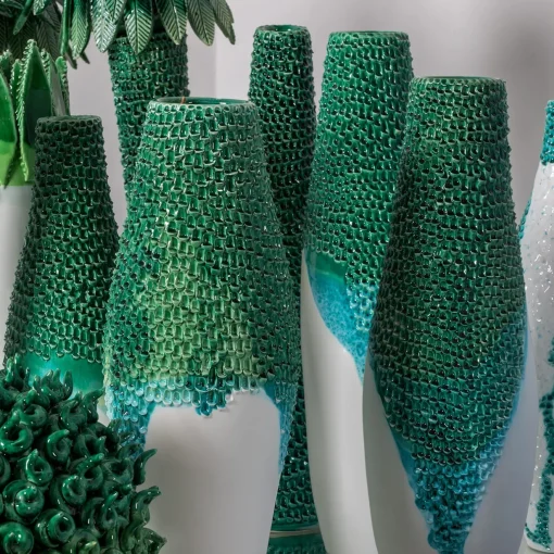 Patrizia Italiano Vaso alto L'albero Ubriaco #2