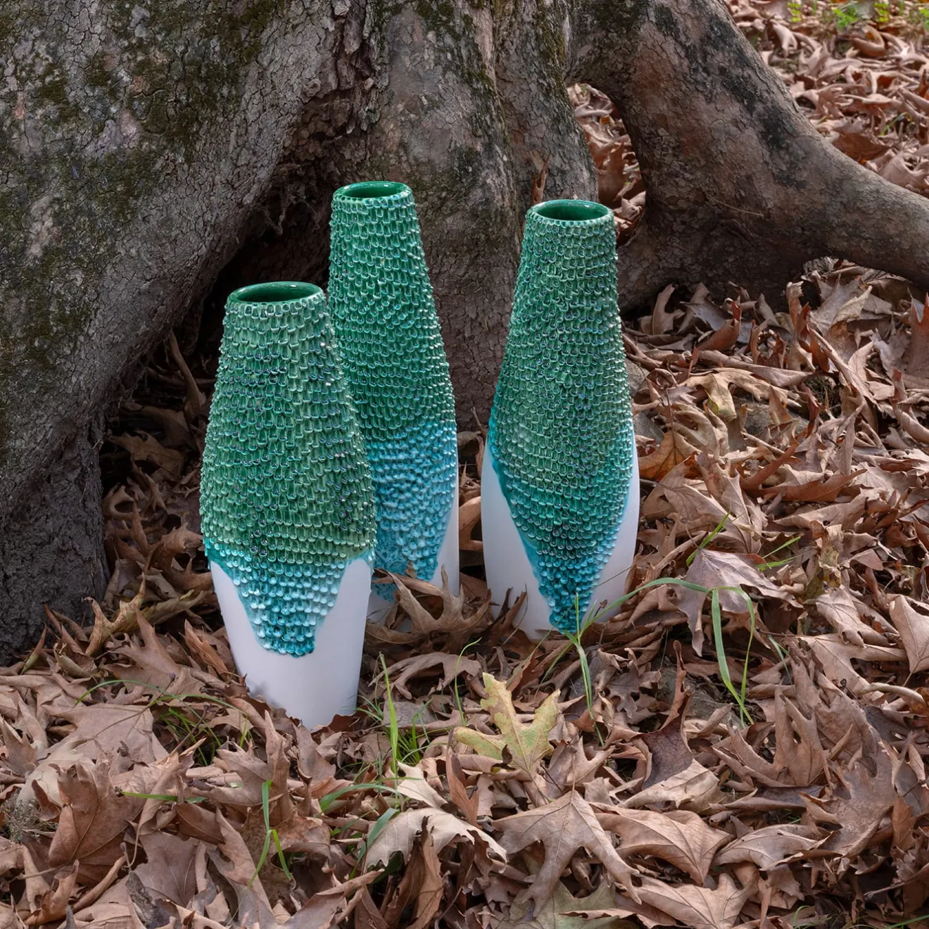 Patrizia Italiano Vaso alto L'albero Ubriaco #2