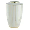 Le Porcellane Vaso alto Righe Decoro