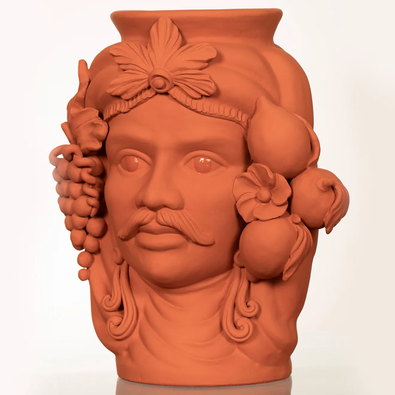 Stefania Boemi Vaso arancione Sasà