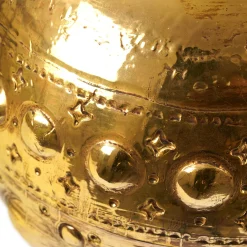 deBlona Vaso Astra in ceramica oro di Gabriele Mengoni