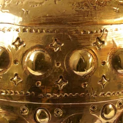 deBlona Vaso Astra in ceramica oro di Gabriele Mengoni