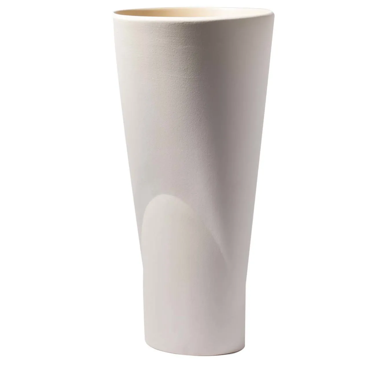 Paola C Vaso bianco alto Chamelea