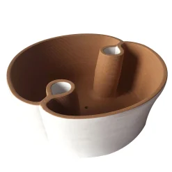 Sabrina Sguanci Baroni Vaso Bitubo bianco