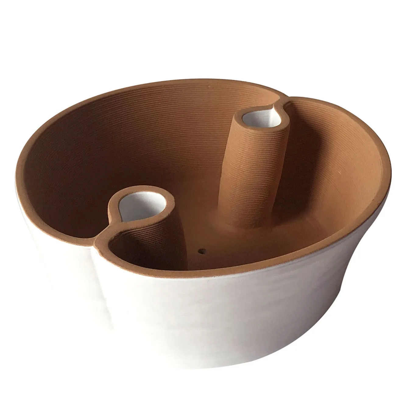 Sabrina Sguanci Baroni Vaso Bitubo bianco