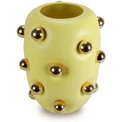 deBlona Vaso BonBon Lemon in ceramica gialla