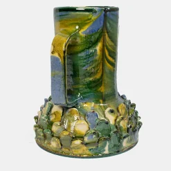 Signora Luna Vaso Bradamante Specchio Verde