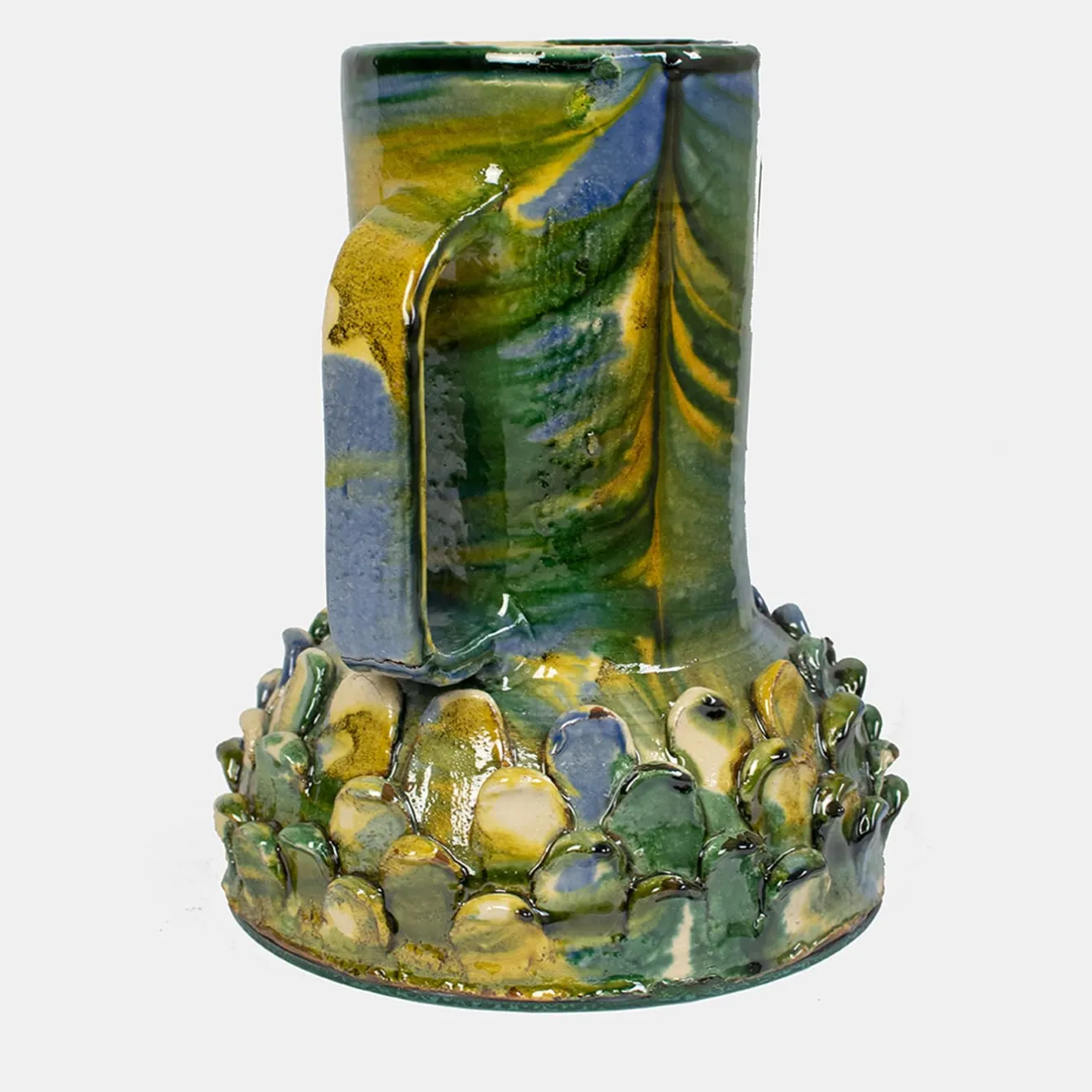 Signora Luna Vaso Bradamante Specchio Verde