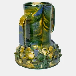 Signora Luna Vaso Bradamante Specchio Verde