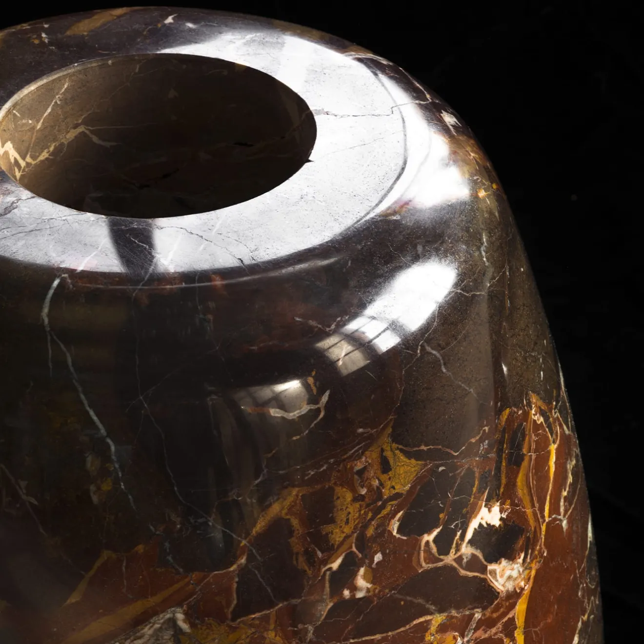 Officina Della Scala Vaso Breccia Pontificia #1 di Franco Albini