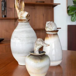 Amaaro Vaso Canopo Lepre Bianco XL