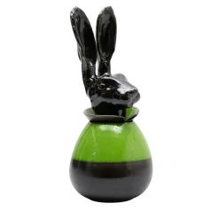 Amaaro Vaso Canopo Lepre nero e verde