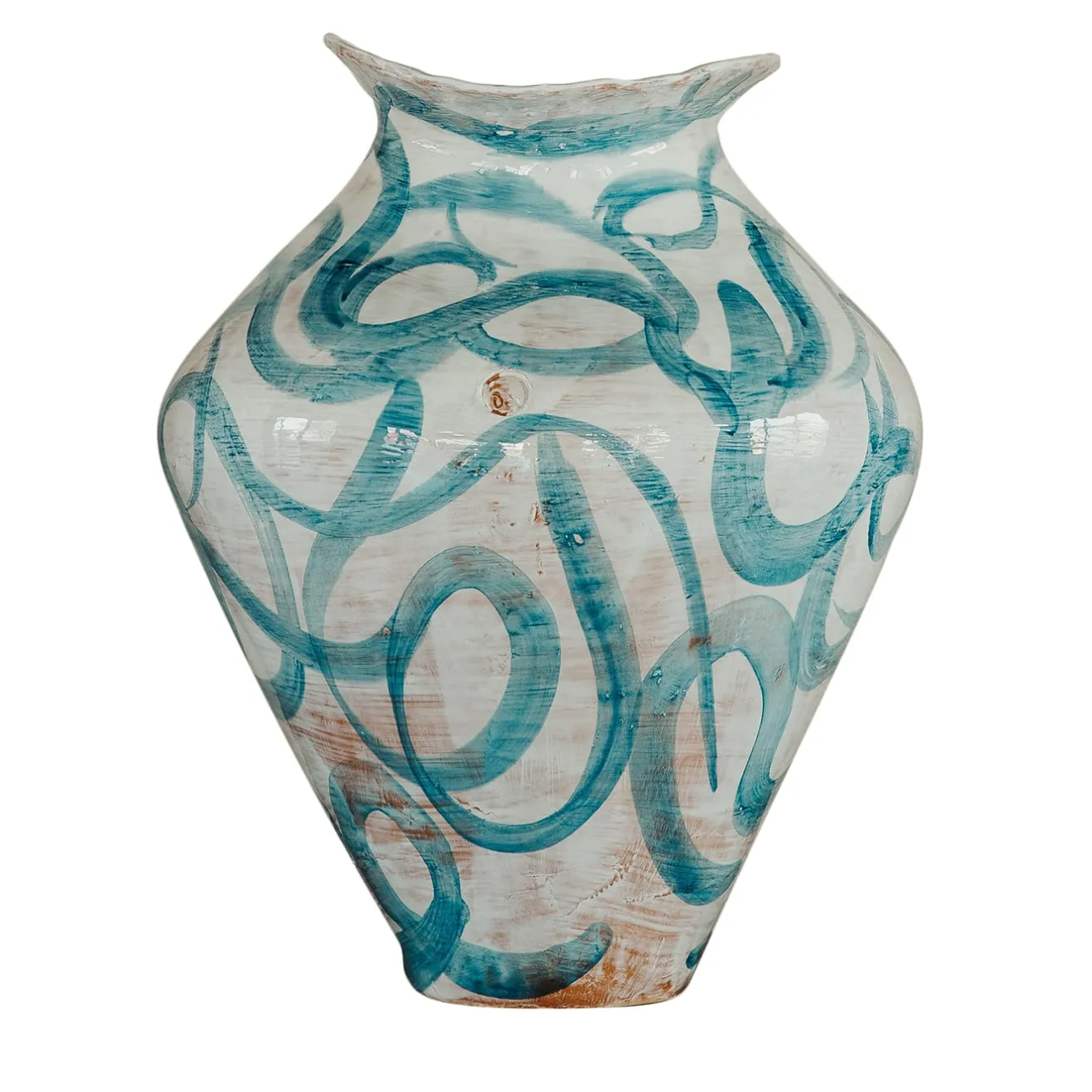 Onofrio Acone Vaso Ceramica Areté Aliseo Oceano