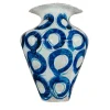 Onofrio Acone Vaso Ceramica Areté Ecos Blu