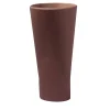 Paola C Vaso Chamelea alto marrone scuro