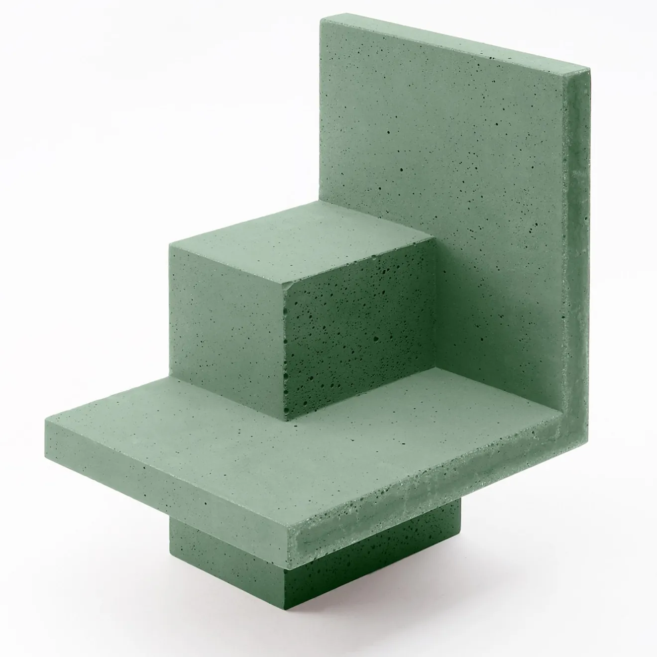 Paolo Giordano Vaso Chandigarh II verde menta