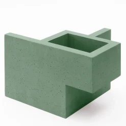 Paolo Giordano Vaso Chandigarh II verde menta