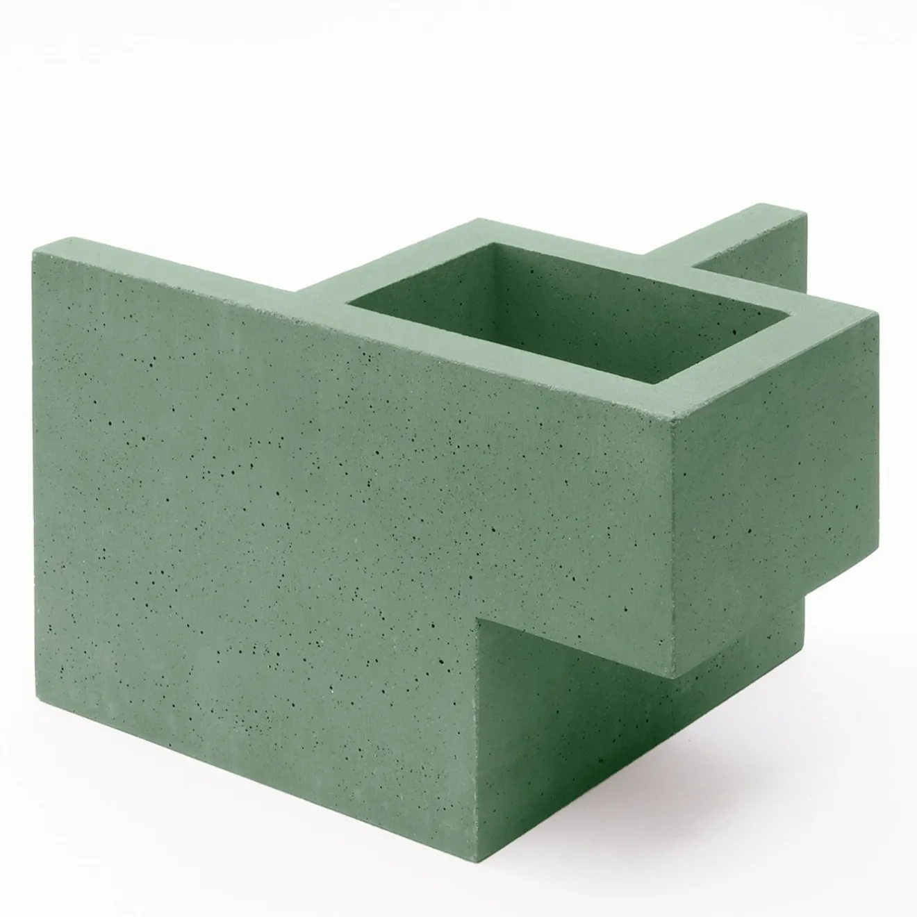 Paolo Giordano Vaso Chandigarh II verde menta