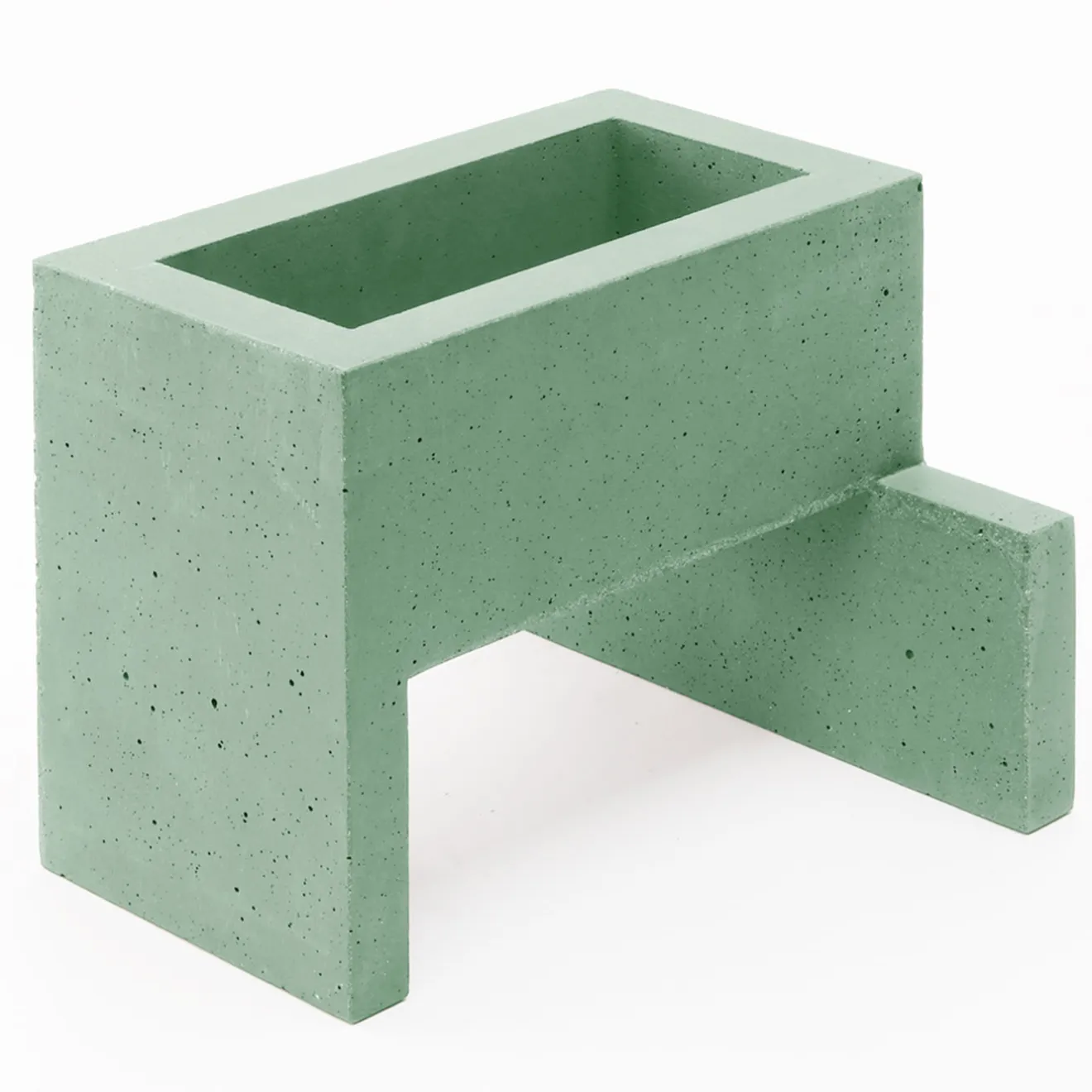 Paolo Giordano Vaso Chandigarh III verde menta