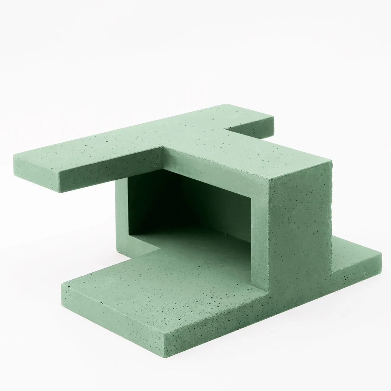 Paolo Giordano Vaso Chandigarh IV verde menta