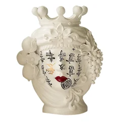 Stefania Boemi Vaso con testa di Gong Lina