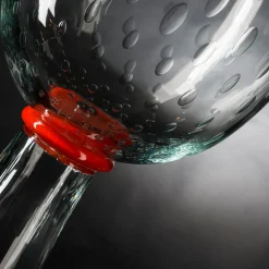 VGnewtrend Vaso Correr trasparente e arancione