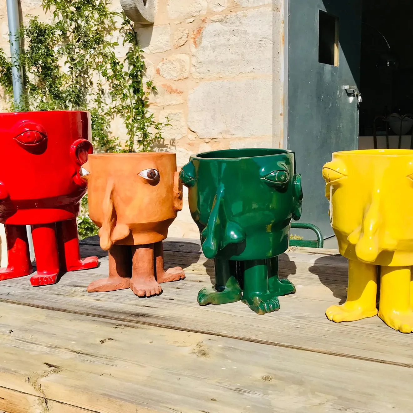 Freaklab Vaso da fiori verde medio Walking Head