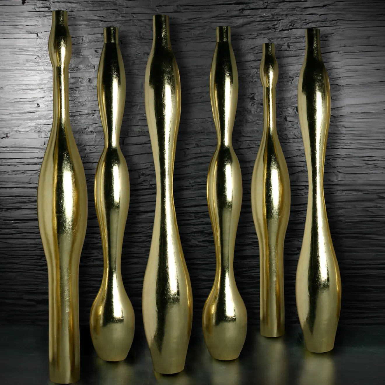 VGnewtrend Vaso da terra Madame Gold