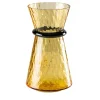 Venini Vaso d'ambra piccolo Tiara di Francesco Lucchese