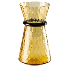 Venini Vaso d'ambra piccolo Tiara di Francesco Lucchese
