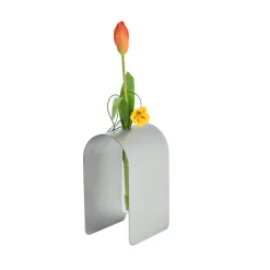 William Mulas Vaso d'argento Dahlia