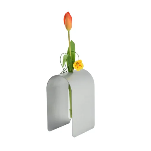 William Mulas Vaso d'argento Dahlia