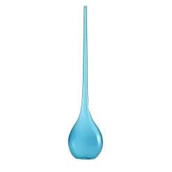 NasonMoretti Vaso decorativo a forma di goccia turchese Bolle